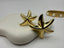 Mia - Beach Style Oval Starfish Sea Stainless Steel 18K Gold Plated Drop Earrings Ear Studs